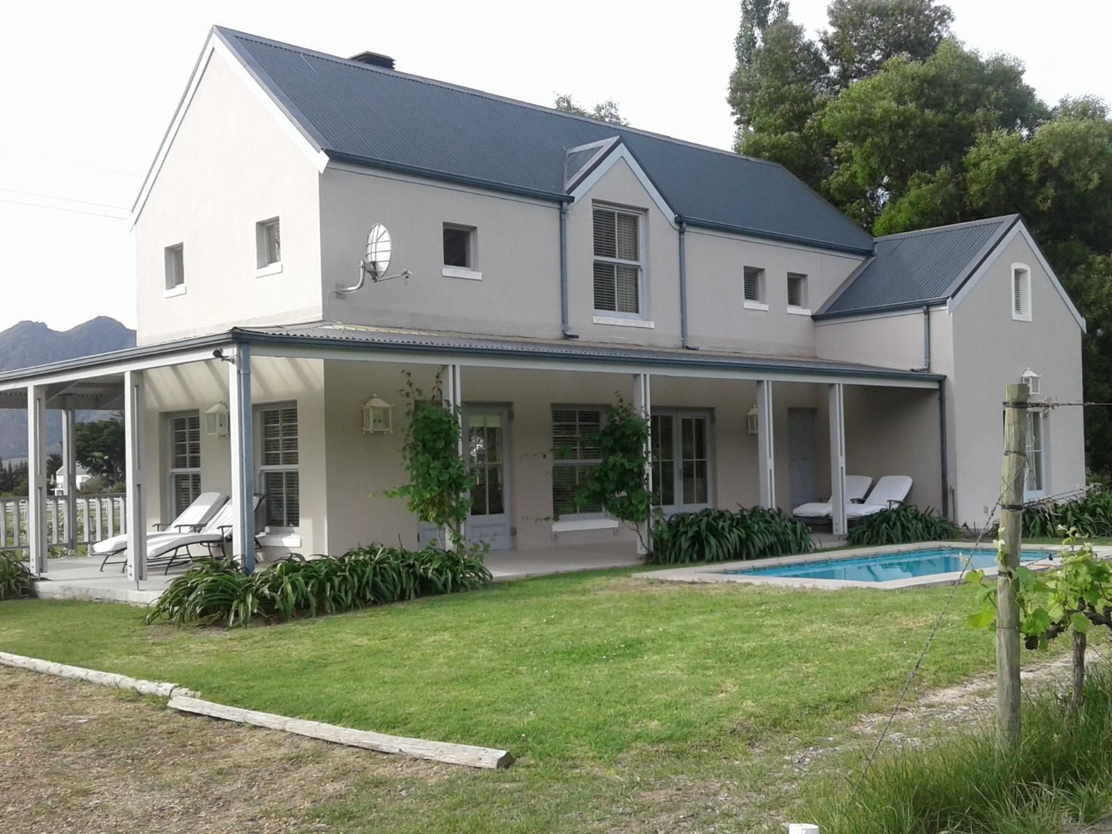 Rose Cottage Franschhoek Western Cape South Africa Building, Architecture, House