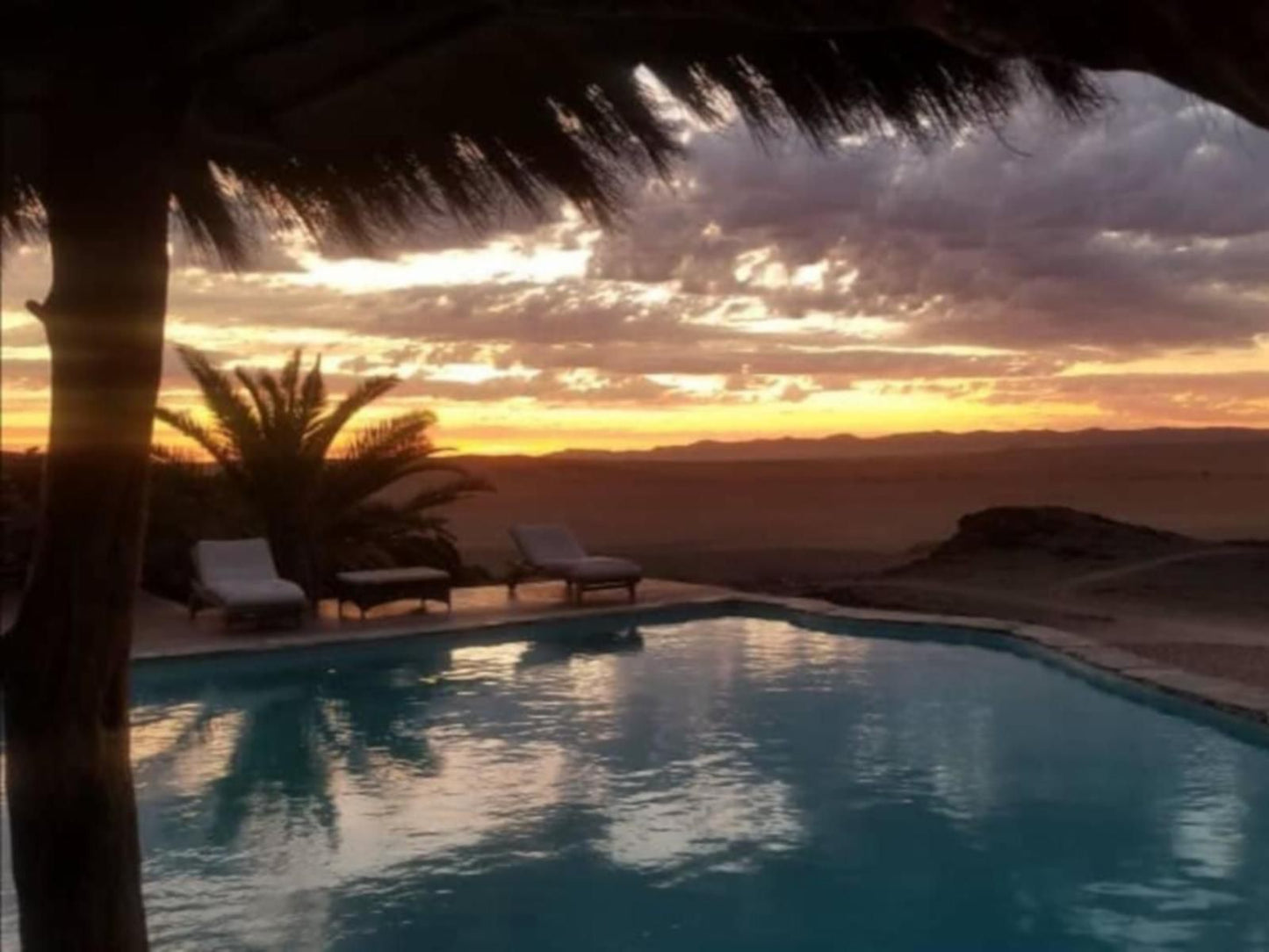 Rostock Ritz Desert Lodge, Sunset, Nature, Sky, Swimming Pool