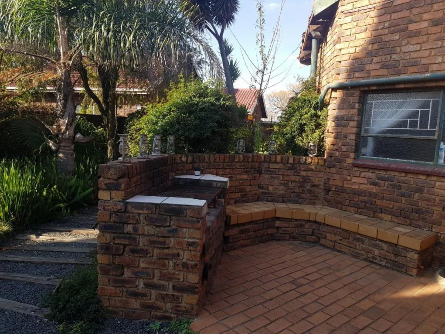 Royal Villa Guesthouse Brakpan Johannesburg Gauteng South Africa House, Building, Architecture, Wall, Brick Texture, Texture, Garden, Nature, Plant