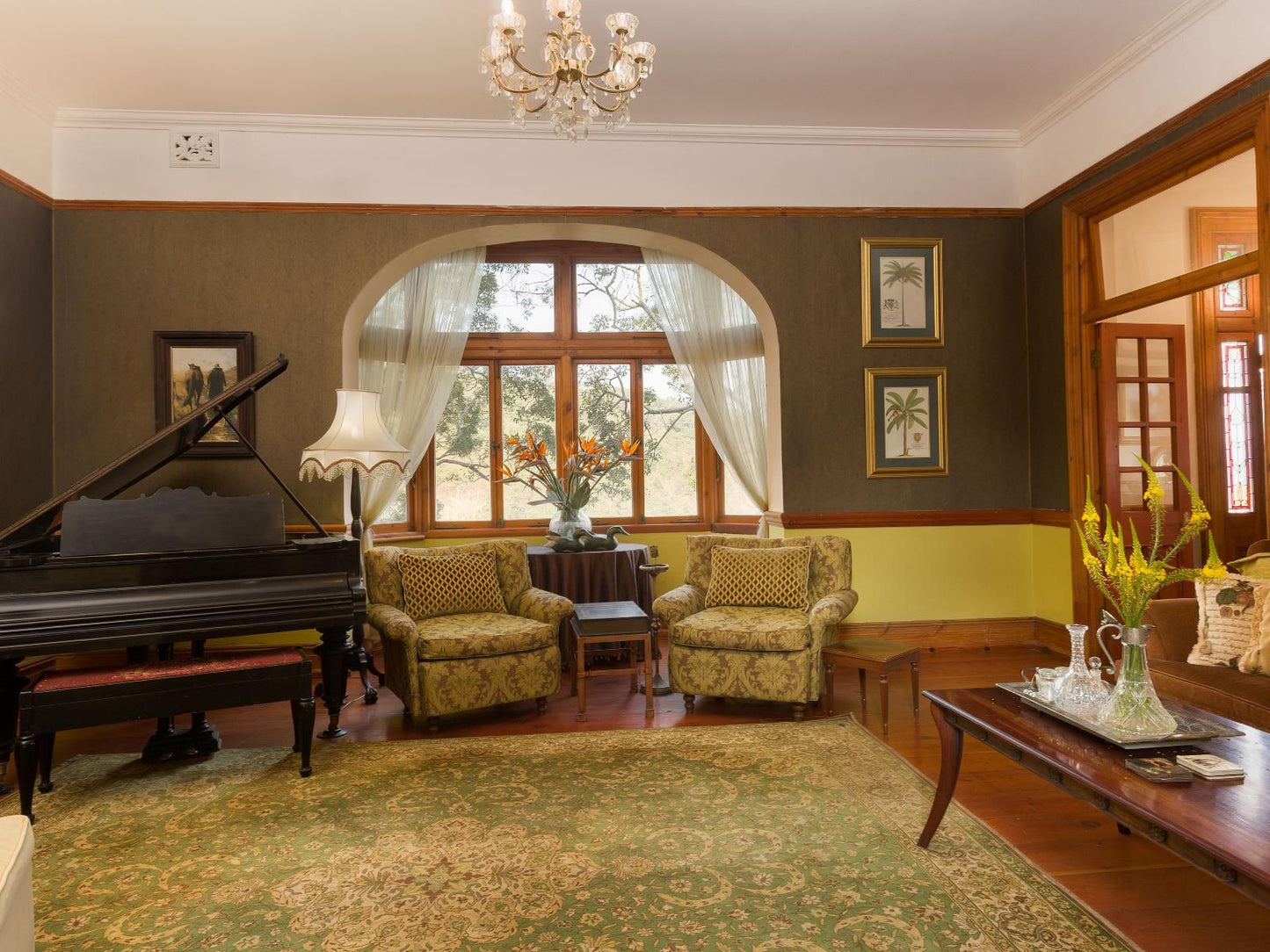 Royston Hall Umtentweni Kwazulu Natal South Africa Sepia Tones, Living Room