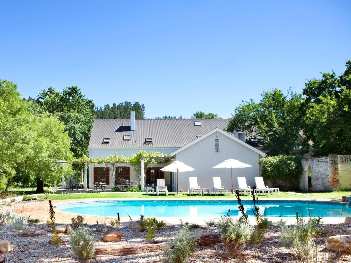 Rozendal Farm, House, Building, Architecture, Swimming Pool