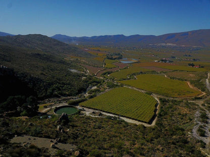 Ruah Camping Hex River Valley Western Cape South Africa Aerial Photography, Highland, Nature