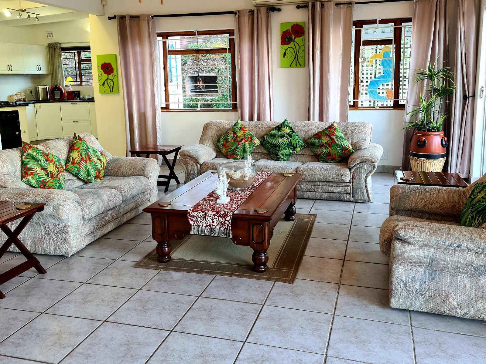 Ruby Sands Exclusive Holiday Home Ballito Kwazulu Natal South Africa Living Room