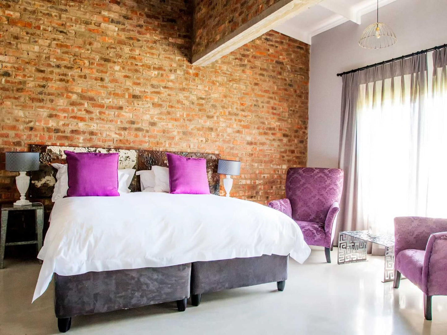 Rustique Boutique Hotel Middelburg Mpumalanga Mpumalanga South Africa Bedroom, Brick Texture, Texture