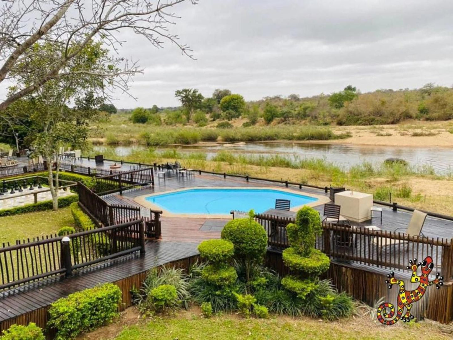 Sabie River Bush Lodge South Kruger Park Mpumalanga South Africa River, Nature, Waters, Garden, Plant, Swimming Pool
