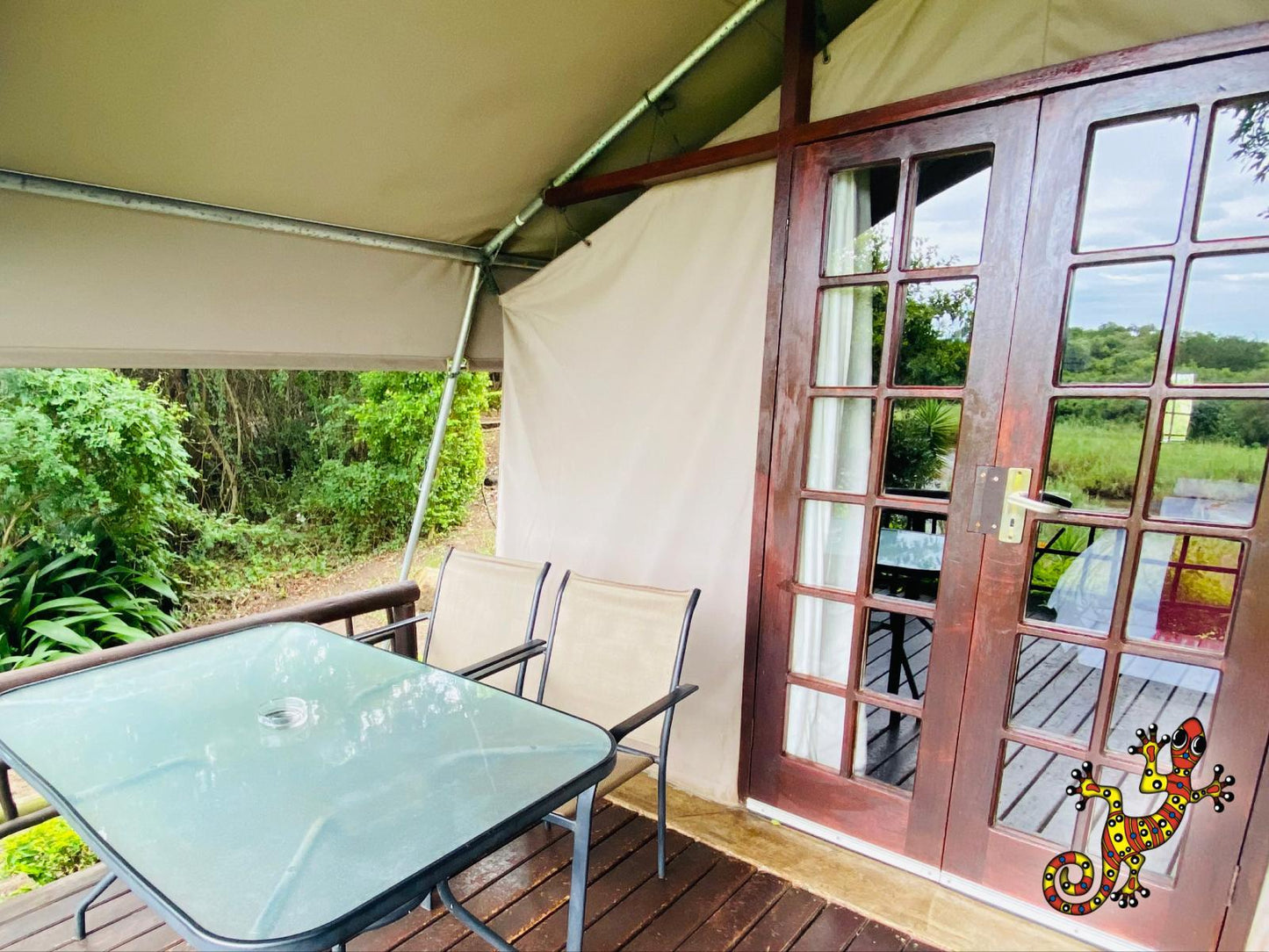 Luxury River Frontage Bush Tent 4 @ Sabie River Bush Lodge