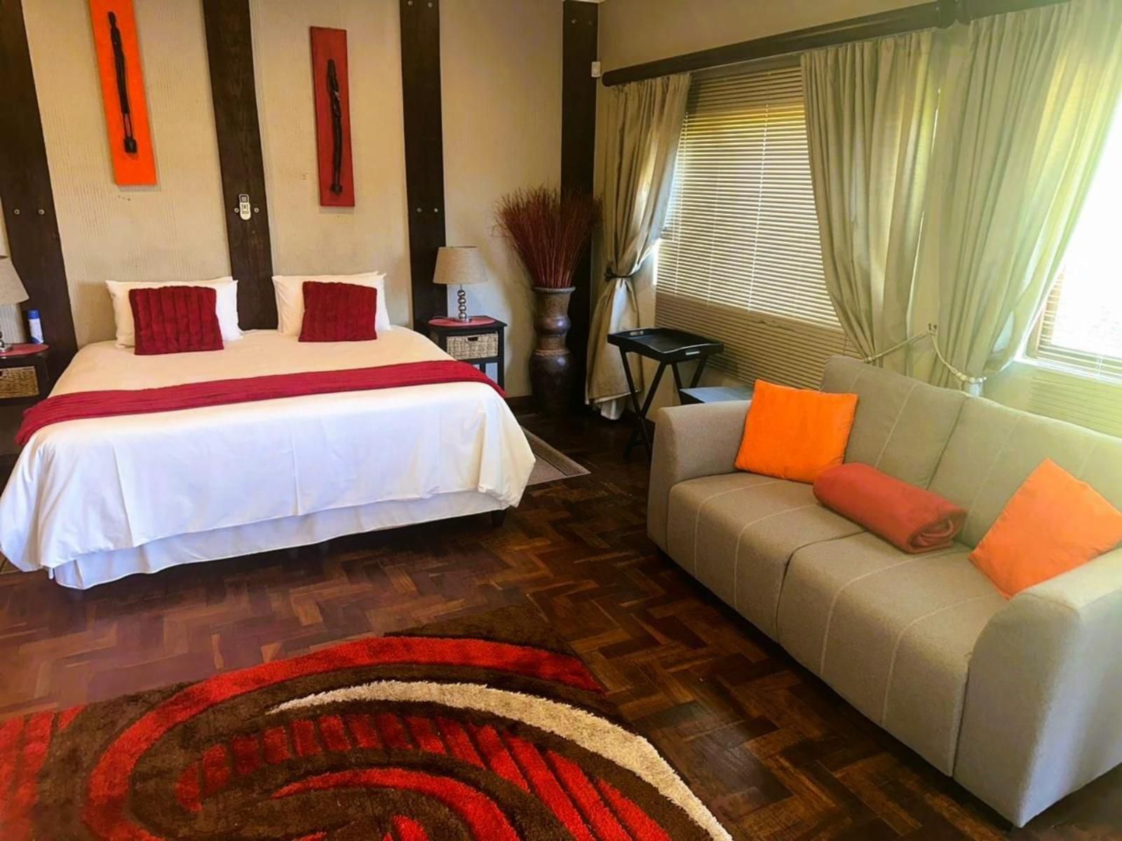 Safari Bed & Breakfast, Red Room, Bedroom