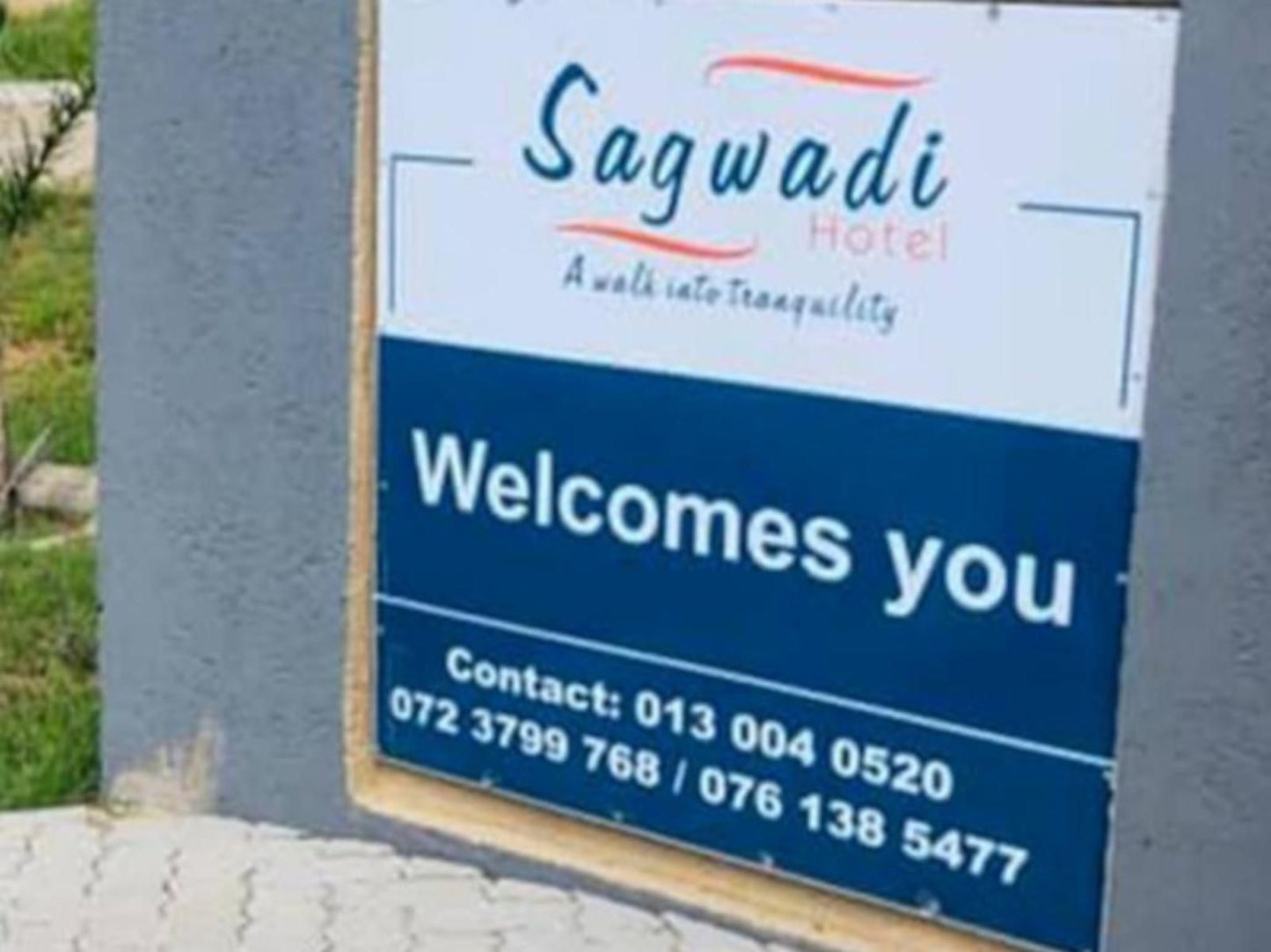 Sagwadi Hotel, Sign, Text