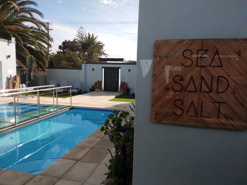 Salt Boutique Guesthouse Blouberg Cape Town Western Cape South Africa Beach, Nature, Sand, House, Building, Architecture, Palm Tree, Plant, Wood, Sign, Swimming Pool