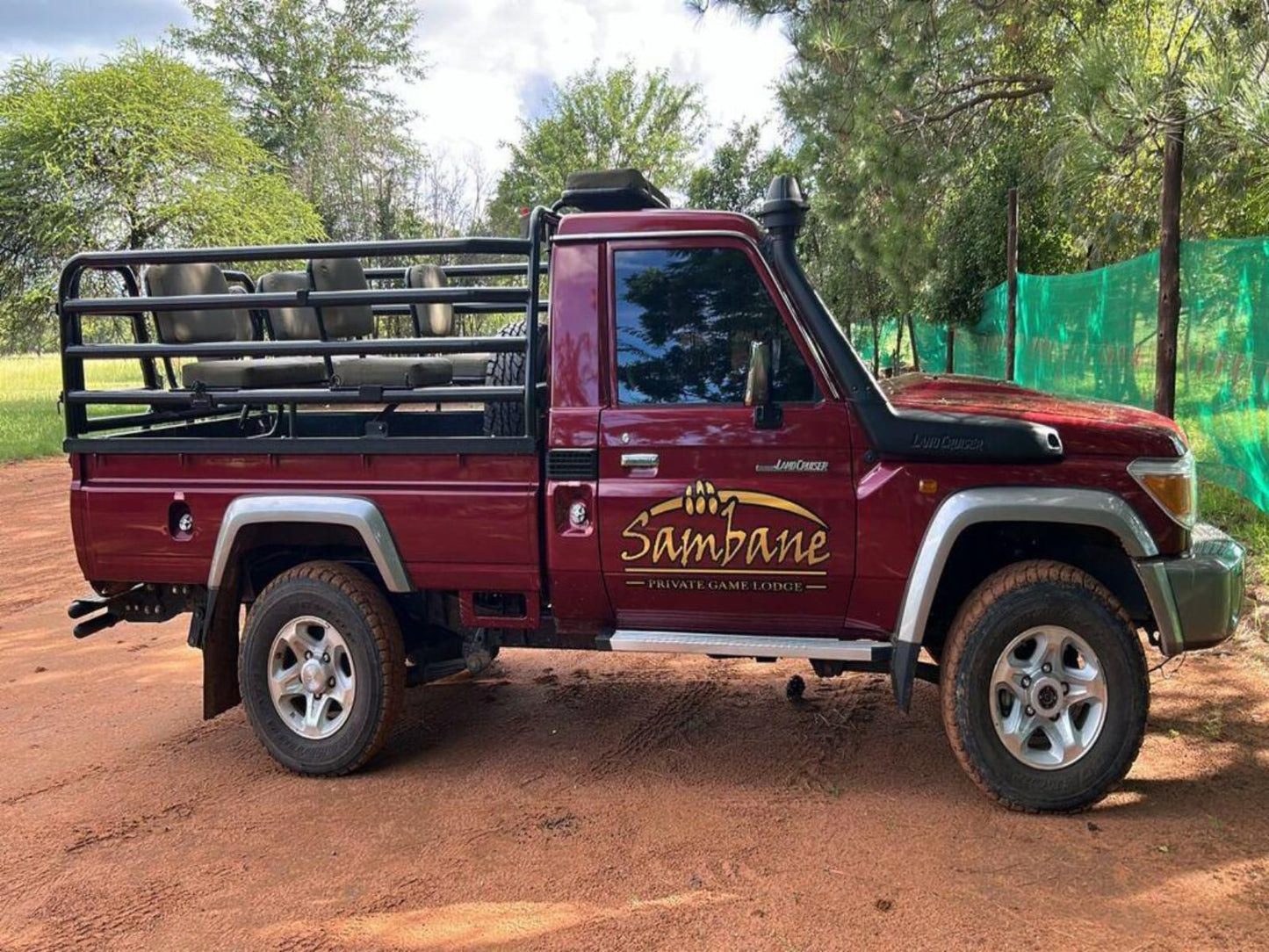 Sambane Game Lodge, Truck, Vehicle