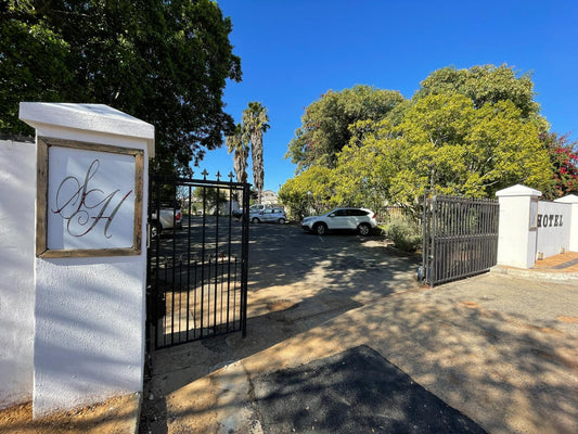 Samoa Hotel Moorreesburg Western Cape South Africa Complementary Colors, Gate, Architecture, House, Building, Palm Tree, Plant, Nature, Wood, Sign, Text