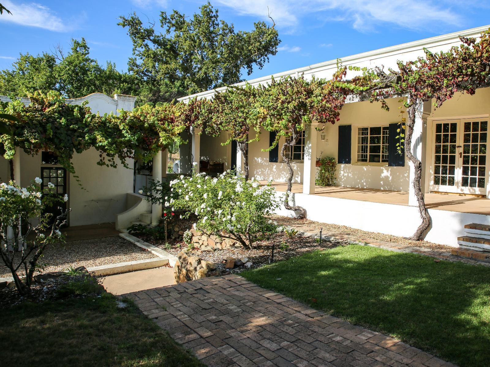 San Gabriel Historic Guest Farm Helderberg Estate Somerset West Western Cape South Africa House, Building, Architecture, Palm Tree, Plant, Nature, Wood, Garden