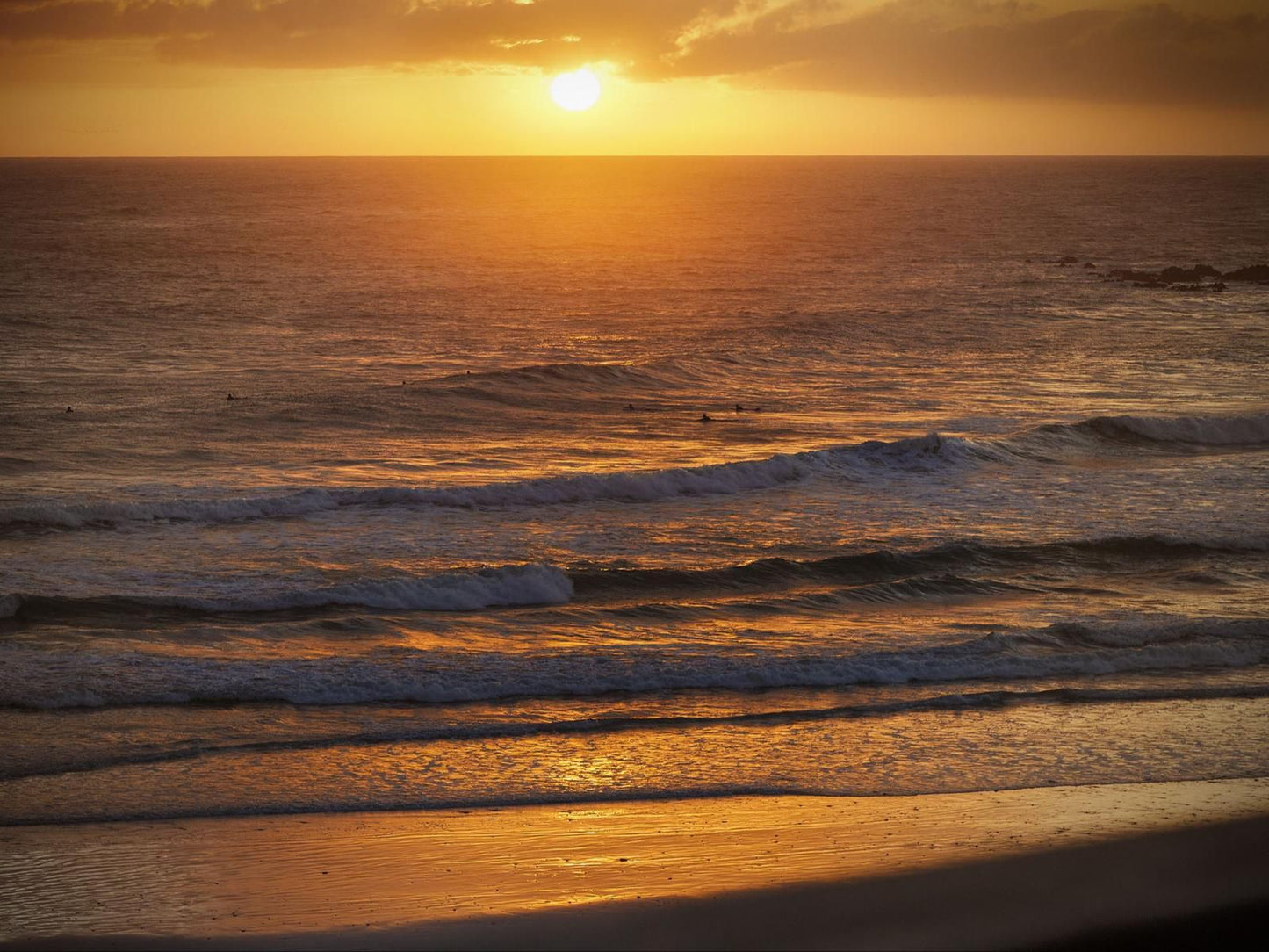 Sand And See 302 By Hostagents Bloubergstrand Blouberg Western Cape South Africa Beach, Nature, Sand, Wave, Waters, Ocean, Sunset, Sky