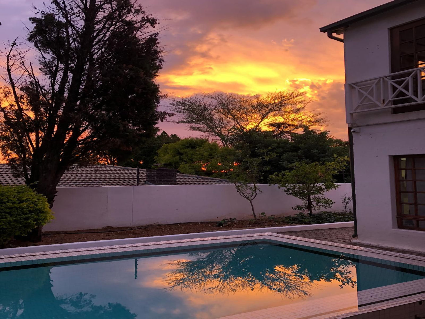 Sandton Farmhouse Executive Bandb Parkmore Johannesburg Gauteng South Africa Sunset, Nature, Sky, Swimming Pool