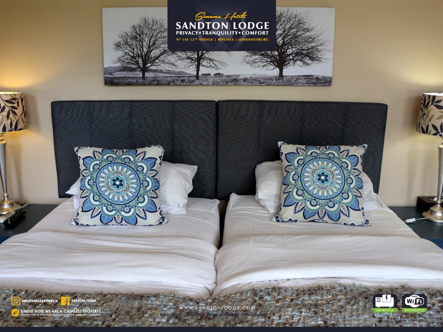 Standard Twin Suite @ Sandton Lodge Rivonia