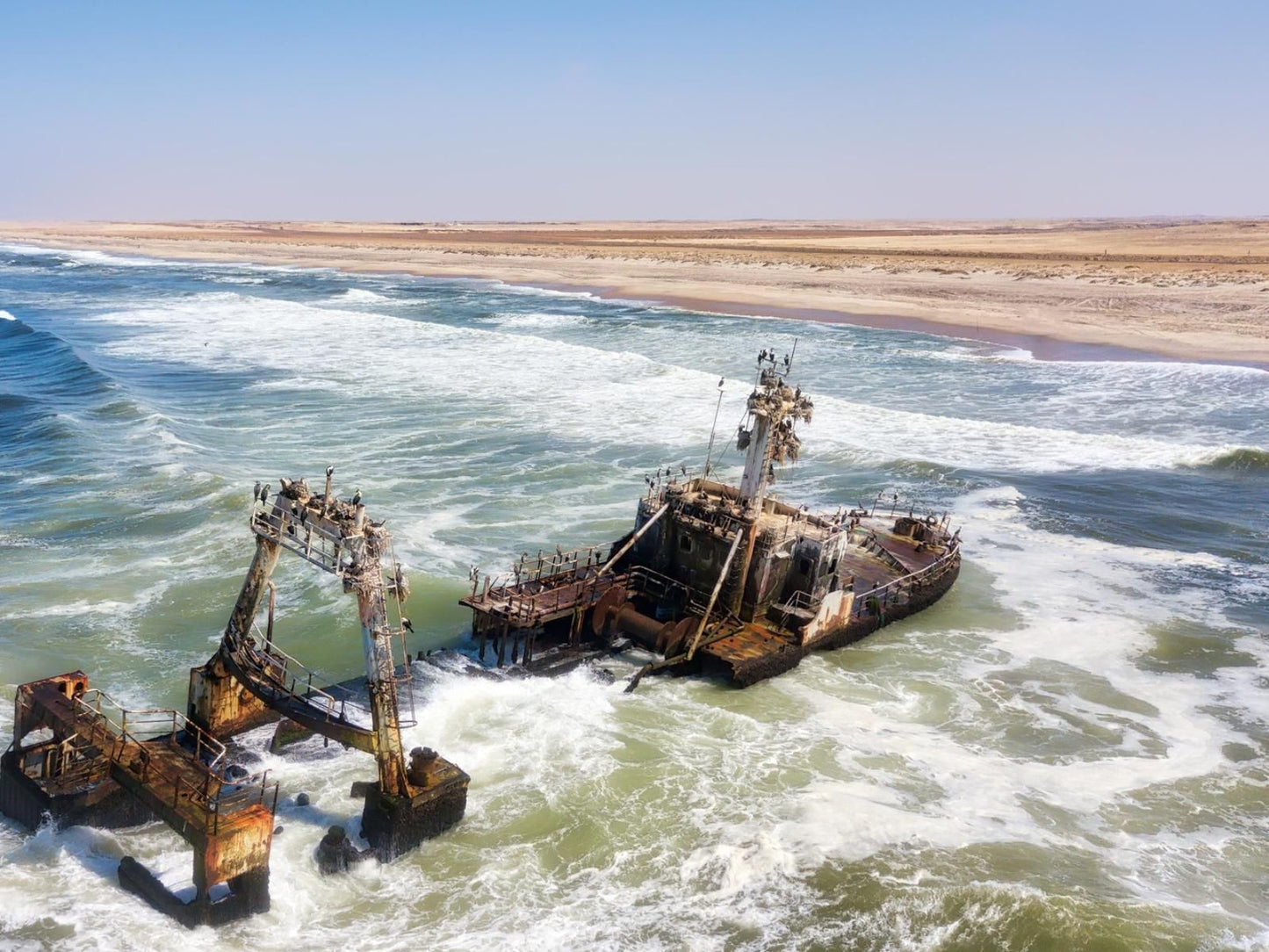 Sandy Shores No 3, Beach, Nature, Sand, Construction Vehicle, Vehicle, Ocean, Waters