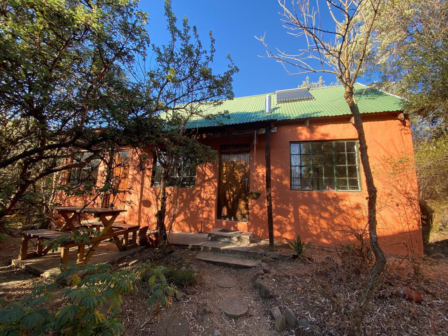 Sani Lodge & Cottages, Standard Twin Room Lourie, Cabin, Building, Architecture