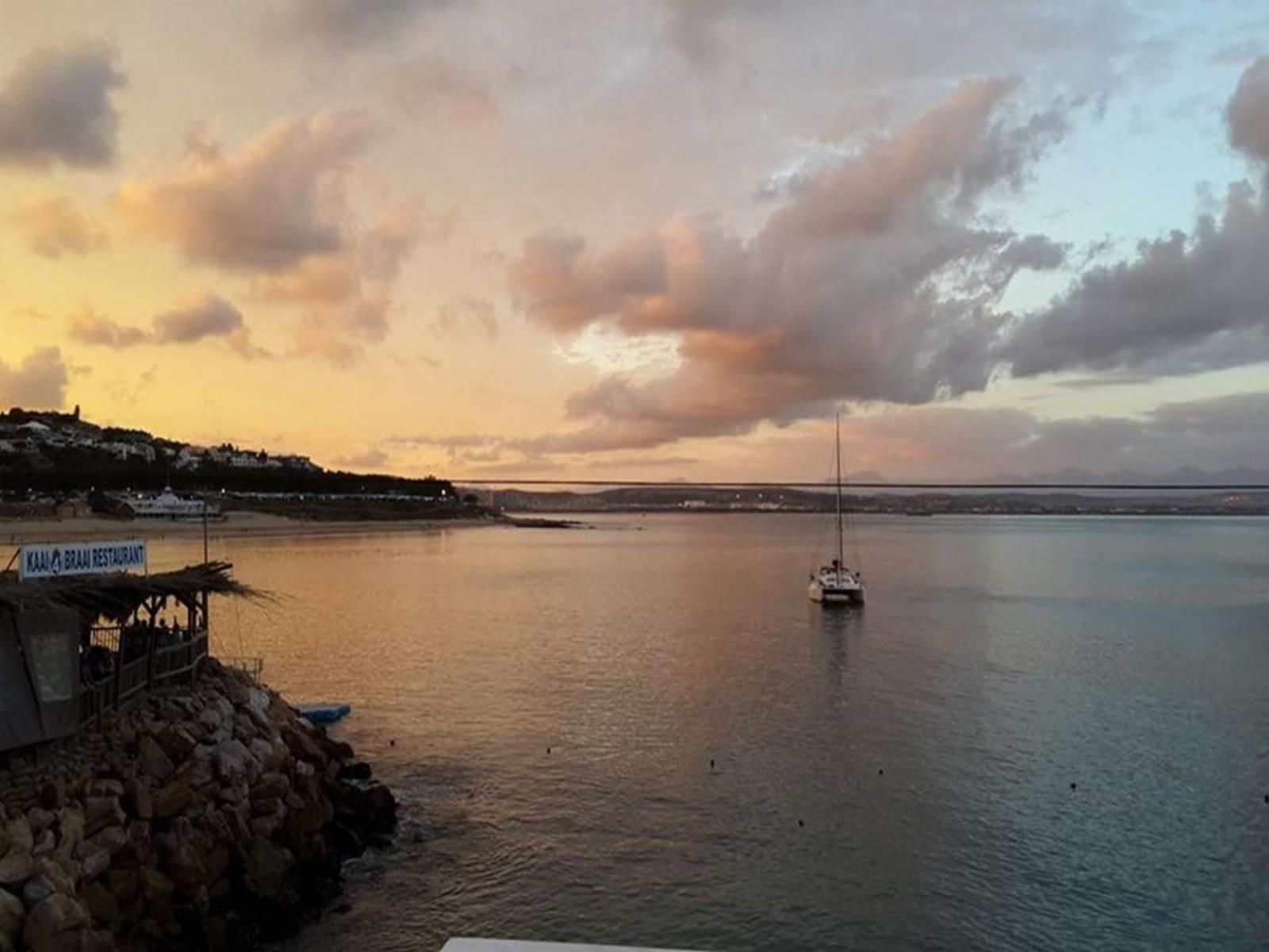 Santos Beach Pavilion Flat B De Bakke Mossel Bay Mossel Bay Western Cape South Africa Boat, Vehicle, Beach, Nature, Sand, Harbor, Waters, City, Sky, Framing, Sunset