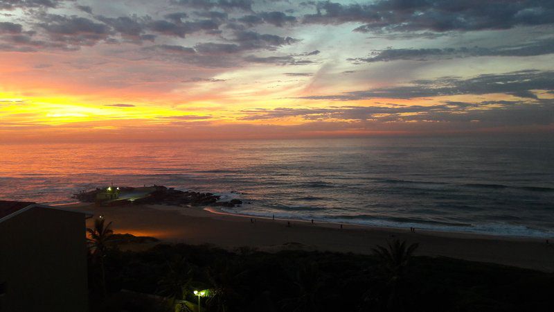 Sea Wave Holidays Stella Maris Amanzimtoti Kwazulu Natal South Africa Beach, Nature, Sand, Palm Tree, Plant, Wood, Sky, Wave, Waters, Framing, Ocean, Sunset