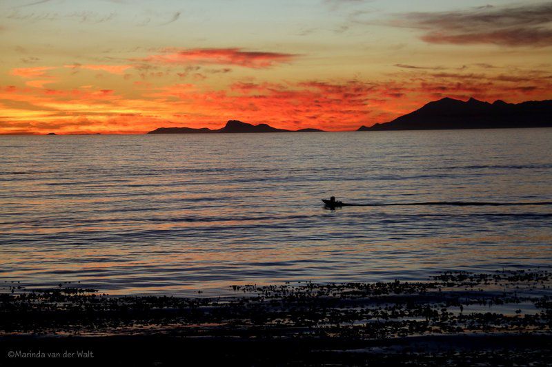 Seakaya Perlemoen Bay Gansbaai Western Cape South Africa Beach, Nature, Sand, Sky, Sunset