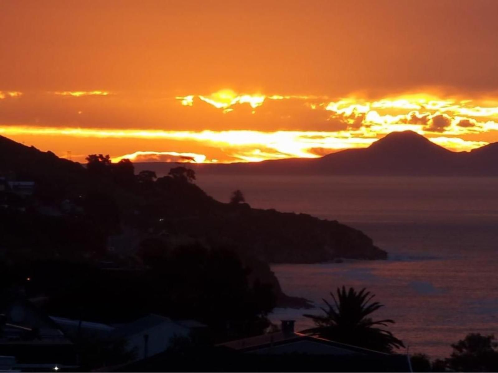 Seaview Sunset Boutique Apartments Gordons Bay Western Cape South Africa Beach, Nature, Sand, Palm Tree, Plant, Wood, Sky, Framing, Sunset