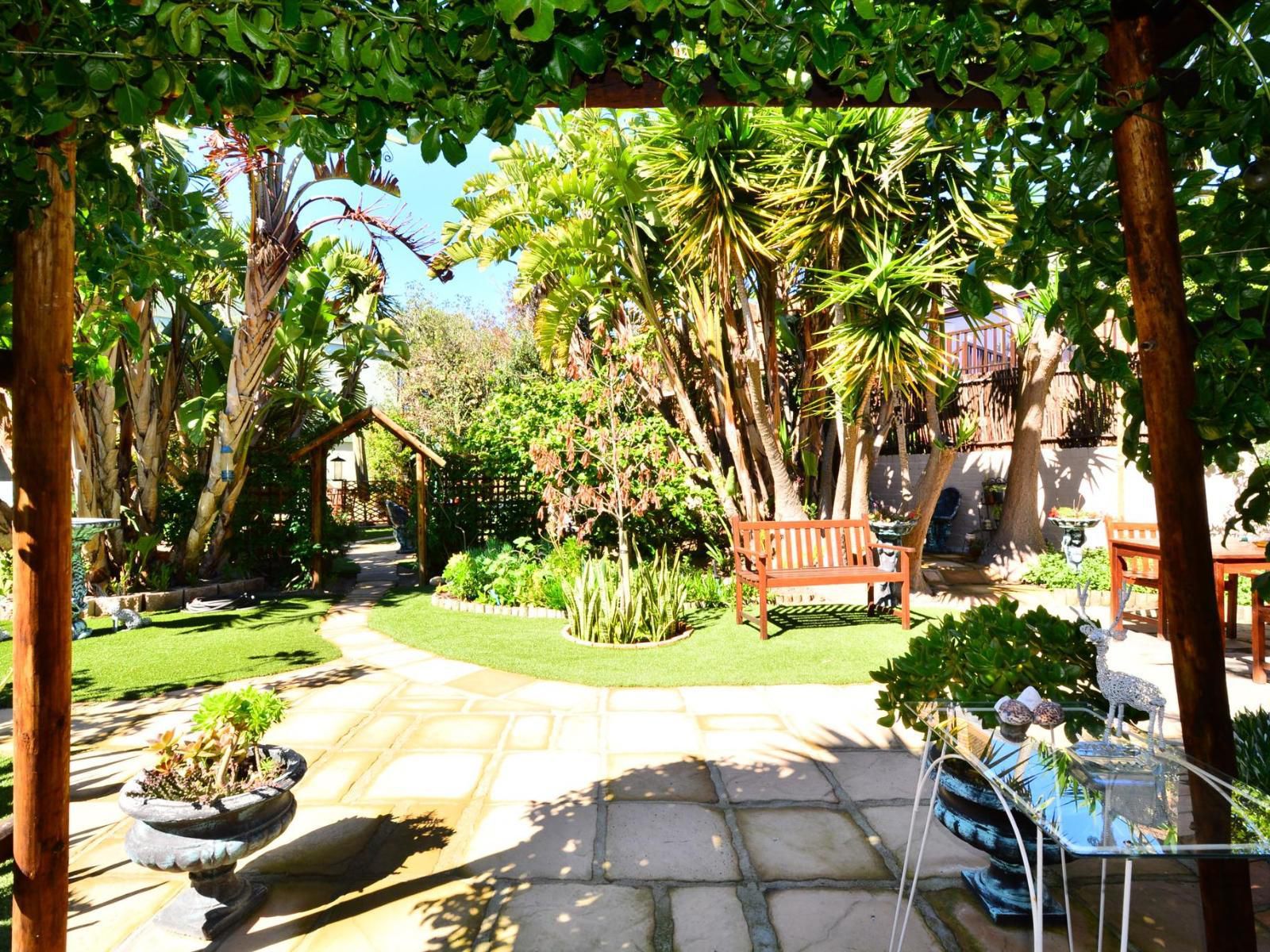 Secret Garden Guesthouse Bloubergstrand Blouberg Western Cape South Africa House, Building, Architecture, Palm Tree, Plant, Nature, Wood, Garden