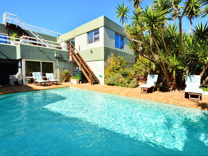 Secret Garden Guesthouse Bloubergstrand Blouberg Western Cape South Africa Complementary Colors, House, Building, Architecture, Palm Tree, Plant, Nature, Wood, Swimming Pool