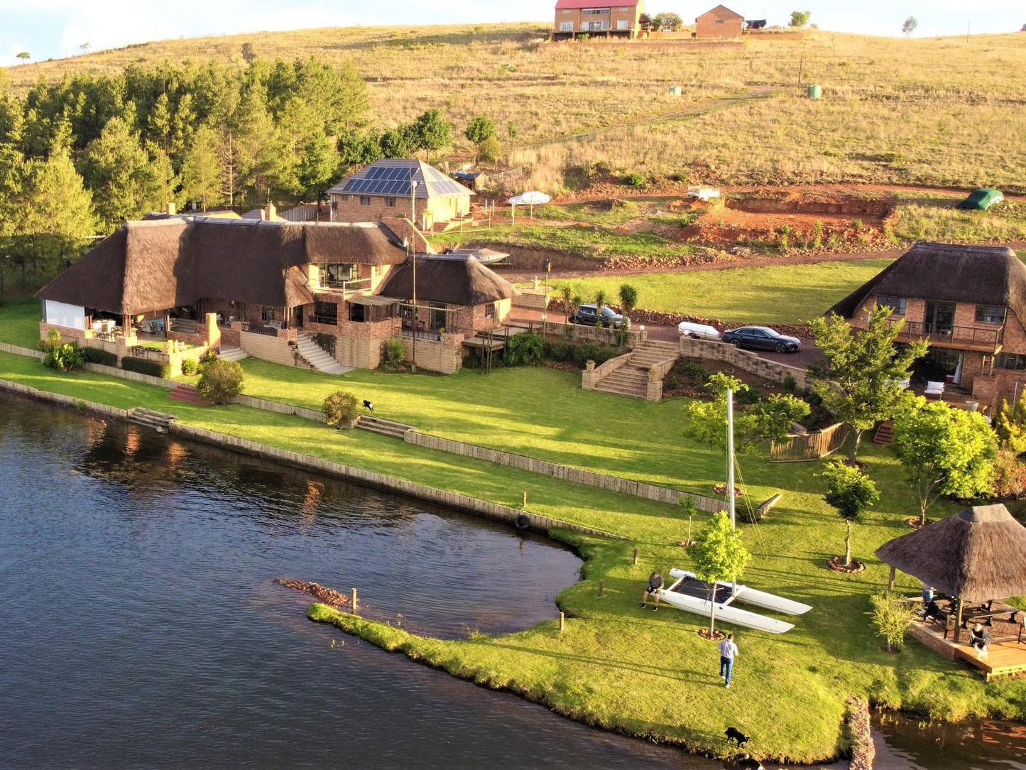 Sedgefield Lodge Witbank Emalahleni Mpumalanga South Africa Aerial Photography