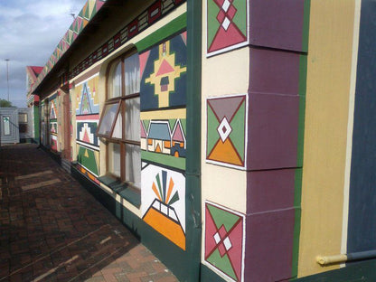 Sekusile Guest House Embalenhle Mpumalanga South Africa Train, Vehicle, Wall, Architecture
