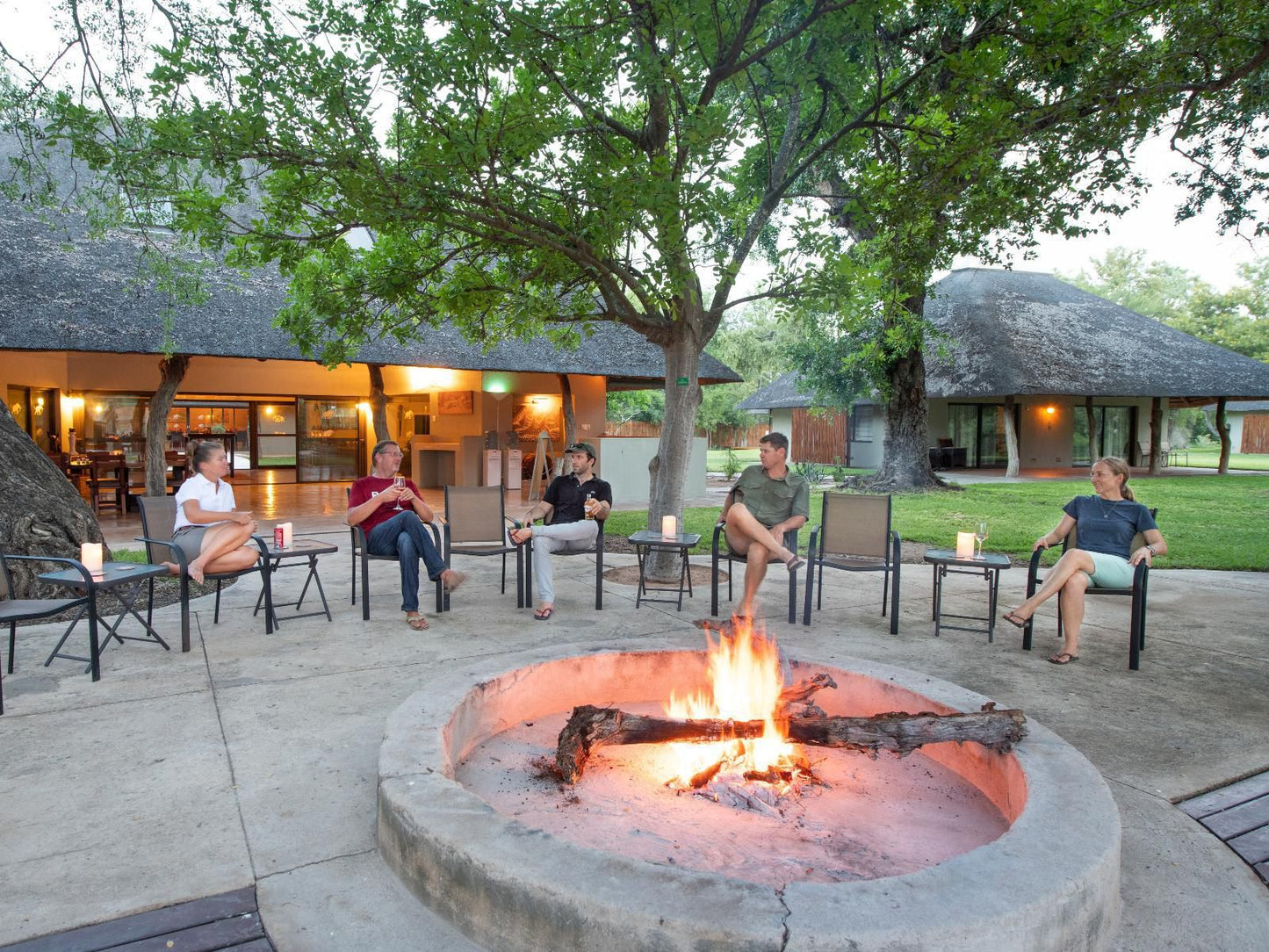 Senalala Safari Lodge, Face, Person, One Face, Fire, Nature, Group, Profile Face