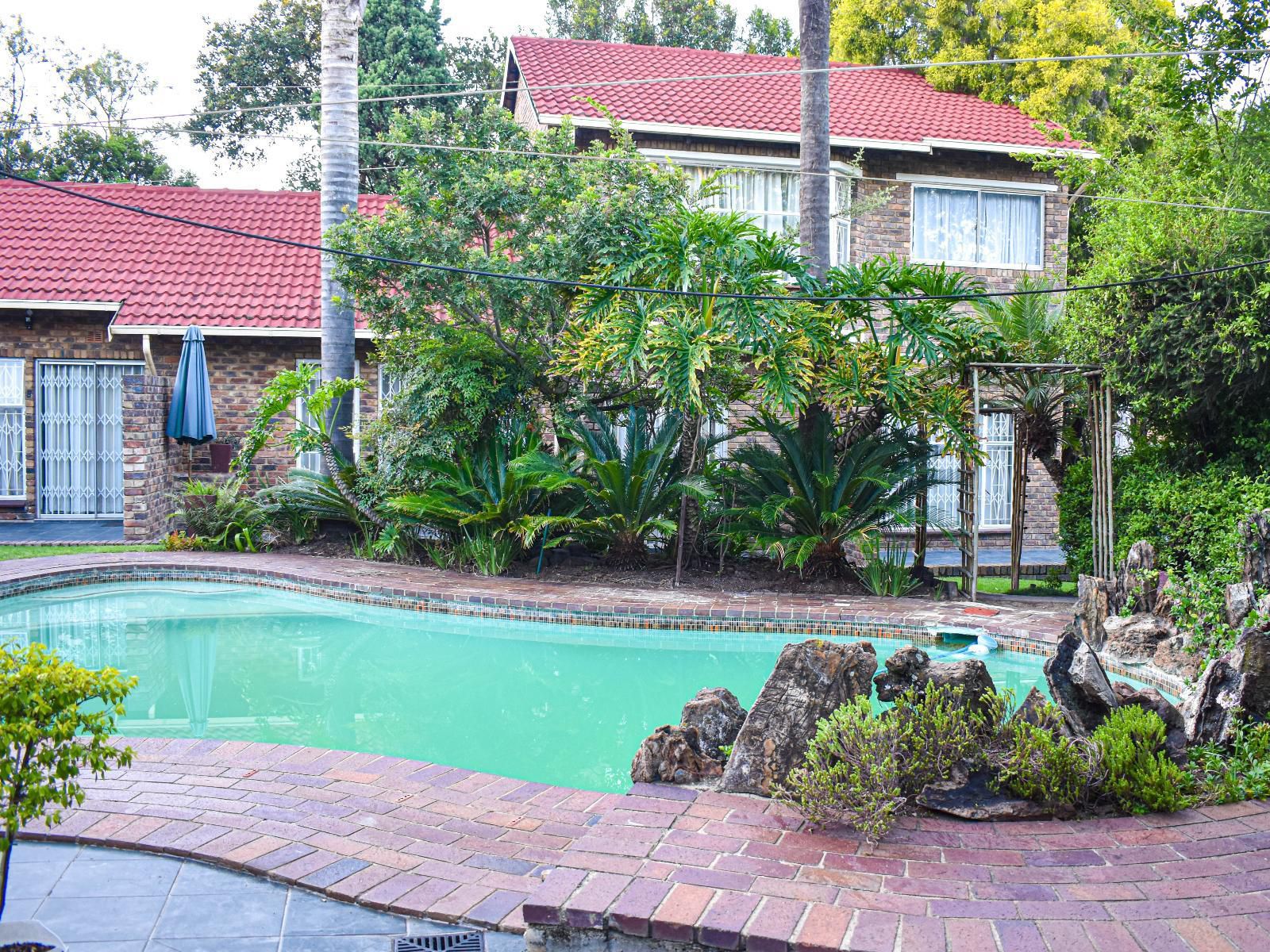 Serene Guest Manor, House, Building, Architecture, Palm Tree, Plant, Nature, Wood, Garden, Swimming Pool