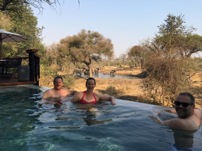 Serondella Safari Lodge, Face, Person, Three Faces, Group, Swimming Pool, Frontal Face, Male, Adult, Smile, Beard, Sunglasses