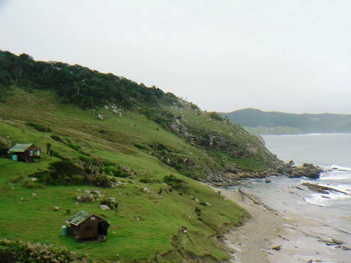 Sharks Point Cabins Mpande Eastern Cape South Africa Beach, Nature, Sand, Cliff, Mountain, Highland