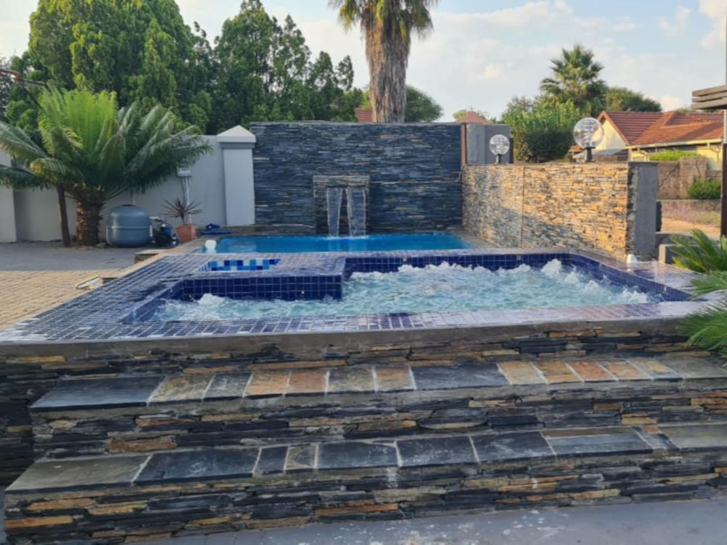 Sharodin Bed And Breakfast Mogwase North West Province South Africa Palm Tree, Plant, Nature, Wood, Garden, Swimming Pool