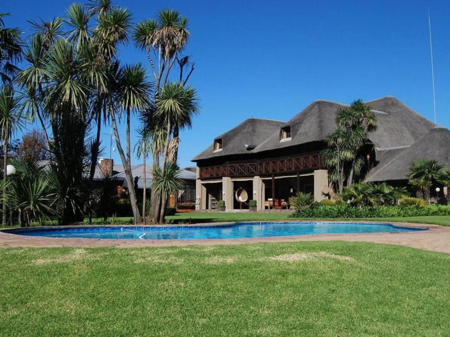 Siesta Guest House Frankfort Free State South Africa Complementary Colors, House, Building, Architecture, Palm Tree, Plant, Nature, Wood, Swimming Pool