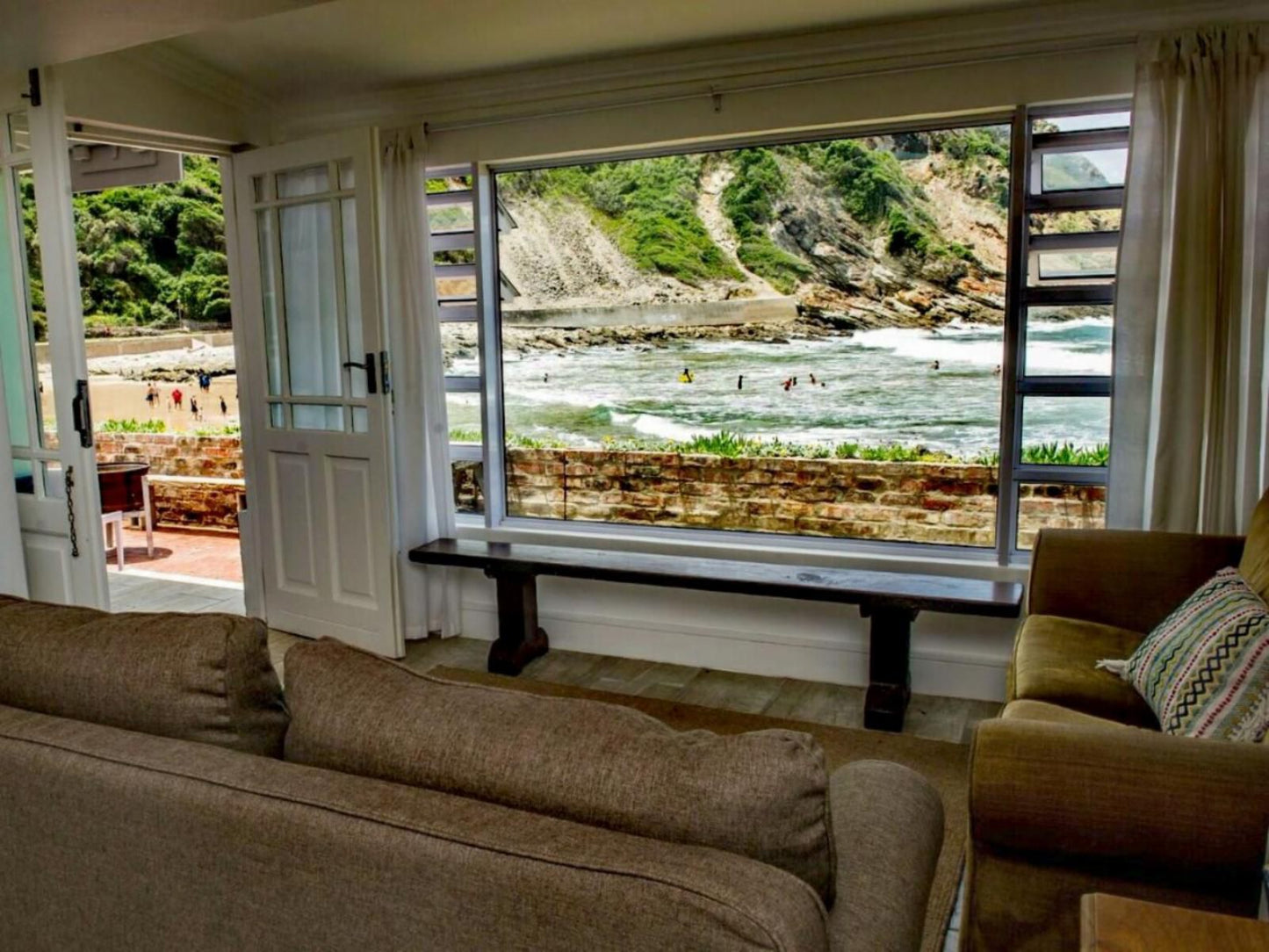 Silver Spray Beach Accommodation Victoria Bay Western Cape South Africa Living Room