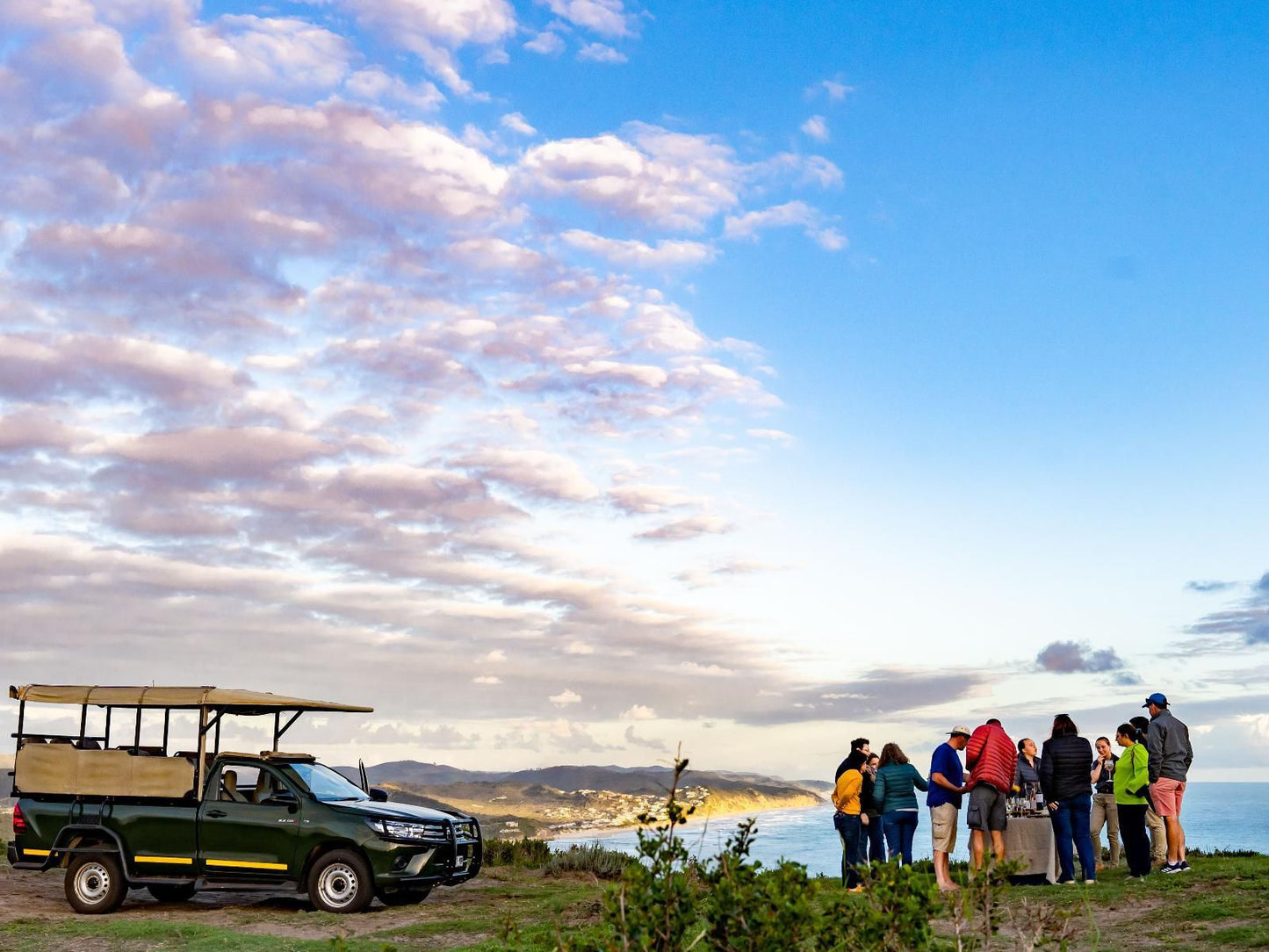 Simbavati Fynbos On Sea, Vehicle, Person