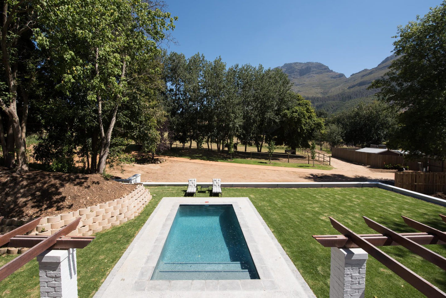 Simonzicht Guest House Idasvallei Stellenbosch Western Cape South Africa Swimming Pool