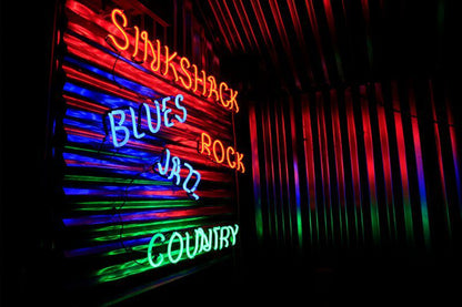 Sinkshack Guest House Bronkhorstspruit Gauteng South Africa Neon Light