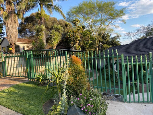 Sisters Haven Self Catering Nelspruit Mpumalanga South Africa Gate, Architecture, House, Building, Palm Tree, Plant, Nature, Wood, Garden