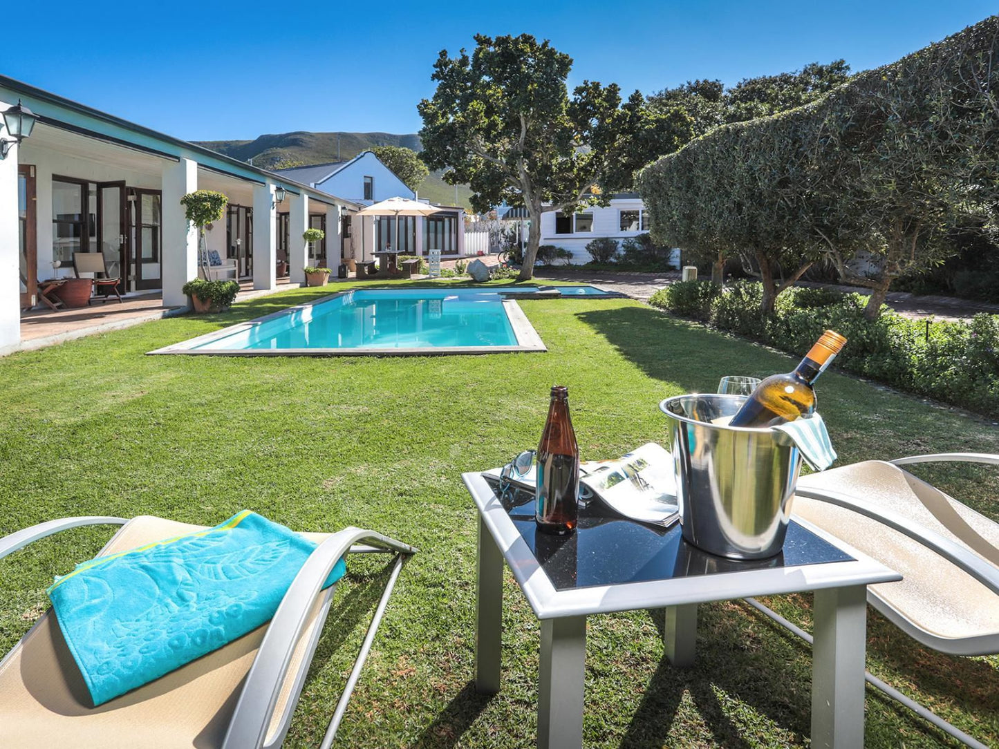 Sixteen Guesthouse On Main Westcliff Hermanus Hermanus Western Cape South Africa Complementary Colors, House, Building, Architecture, Palm Tree, Plant, Nature, Wood, Food, Swimming Pool