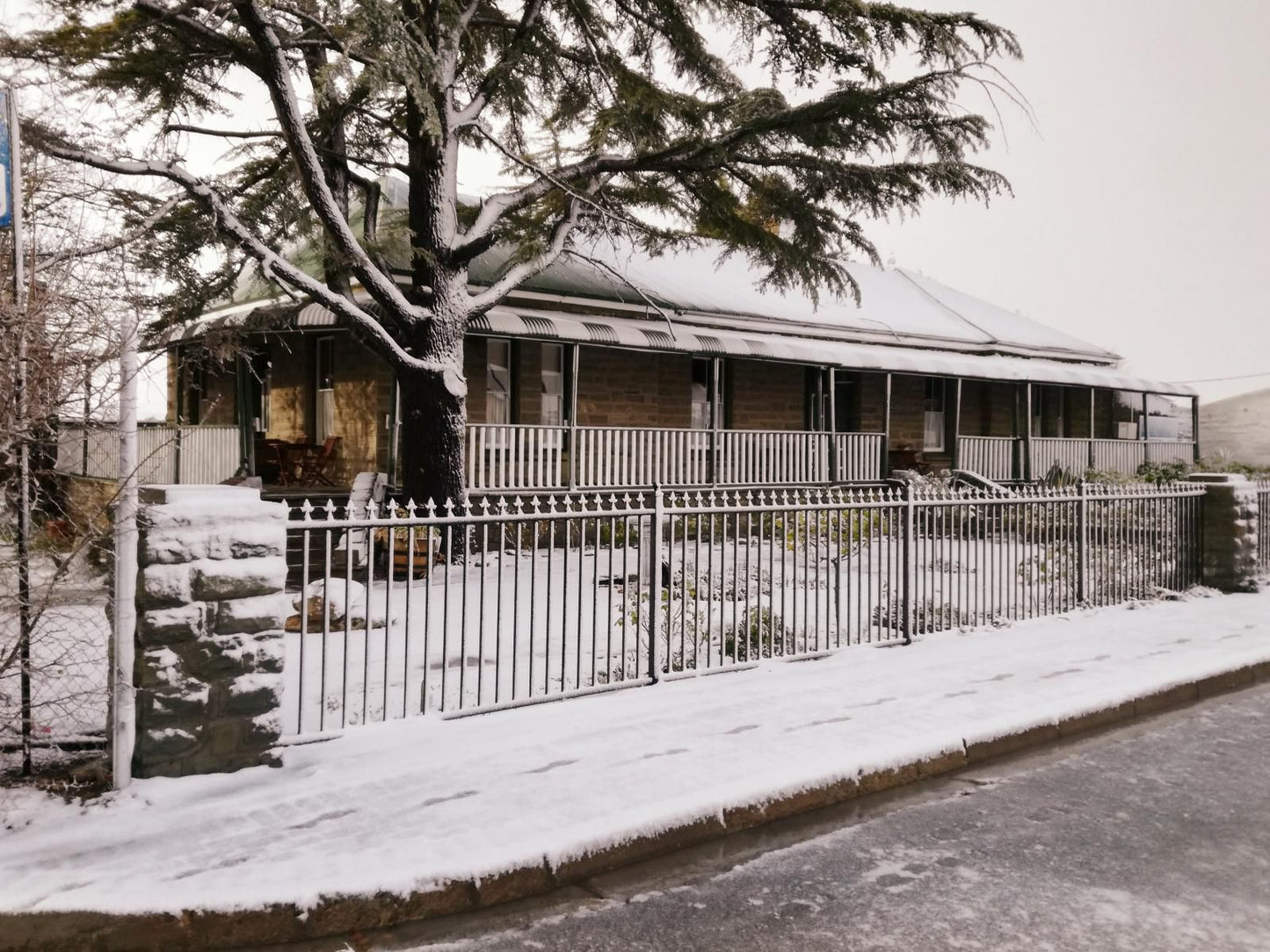 Skitterland Guesthouse Sutherland Northern Cape South Africa House, Building, Architecture, Snow, Nature, Winter