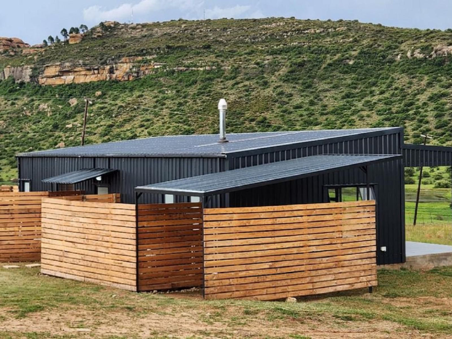 Skurwekop Cabin, Barn, Building, Architecture, Agriculture, Wood, Shipping Container