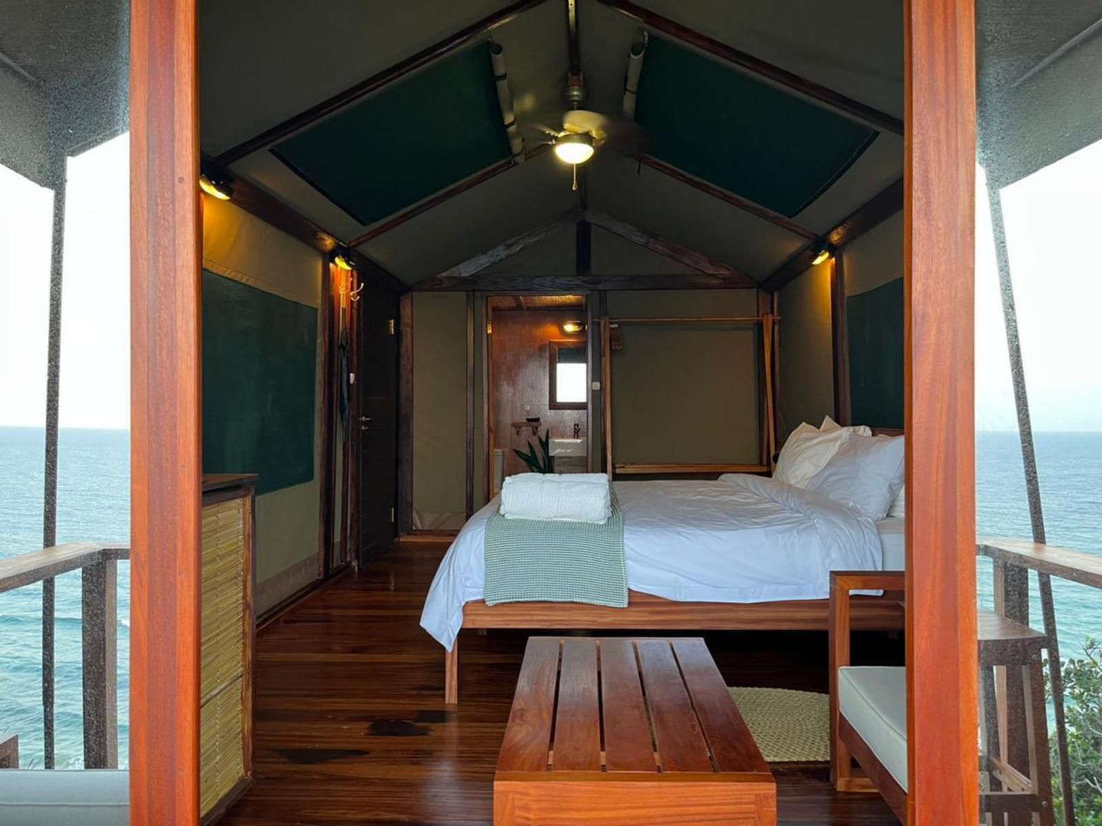 Sky Island Resort, Food Forest Safari Tent, Bedroom