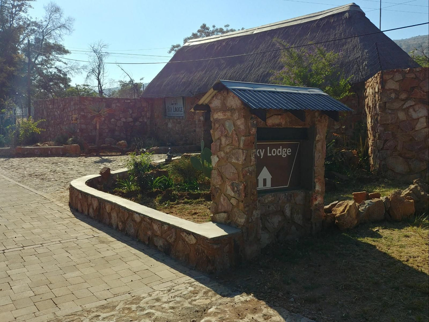 Sky Lodge Broederstroom Hartbeespoort North West Province South Africa Sign