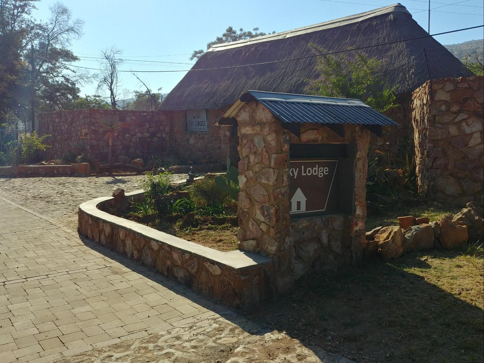 Sky Lodge Broederstroom Hartbeespoort North West Province South Africa Sign