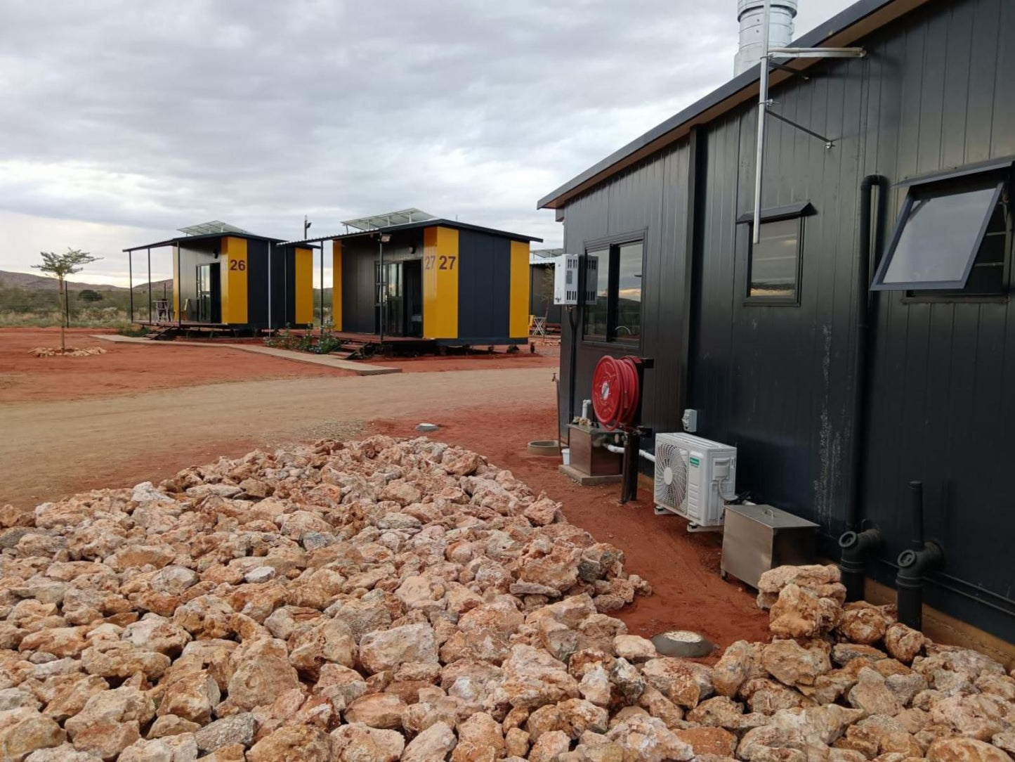 Sleepover Upington, Shipping Container