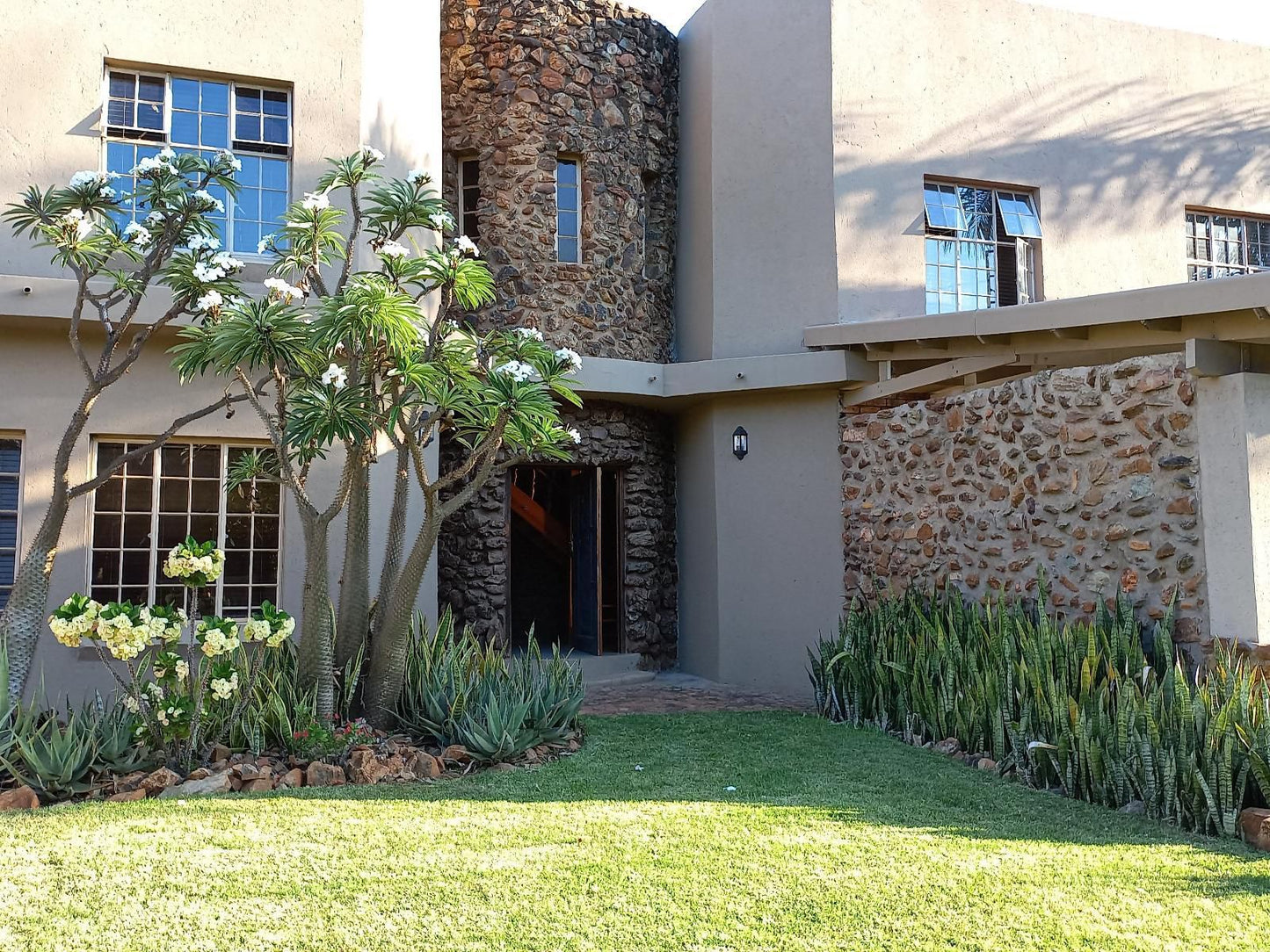 Snl Guesthouse At Visarend Malelane Mpumalanga South Africa Building, Architecture, House, Palm Tree, Plant, Nature, Wood, Garden