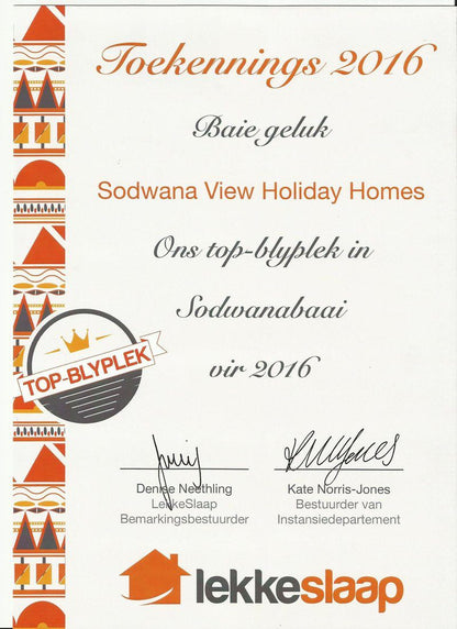 Sodwana View Holiday Homes Sodwana Bay Kwazulu Natal South Africa Bright, Text