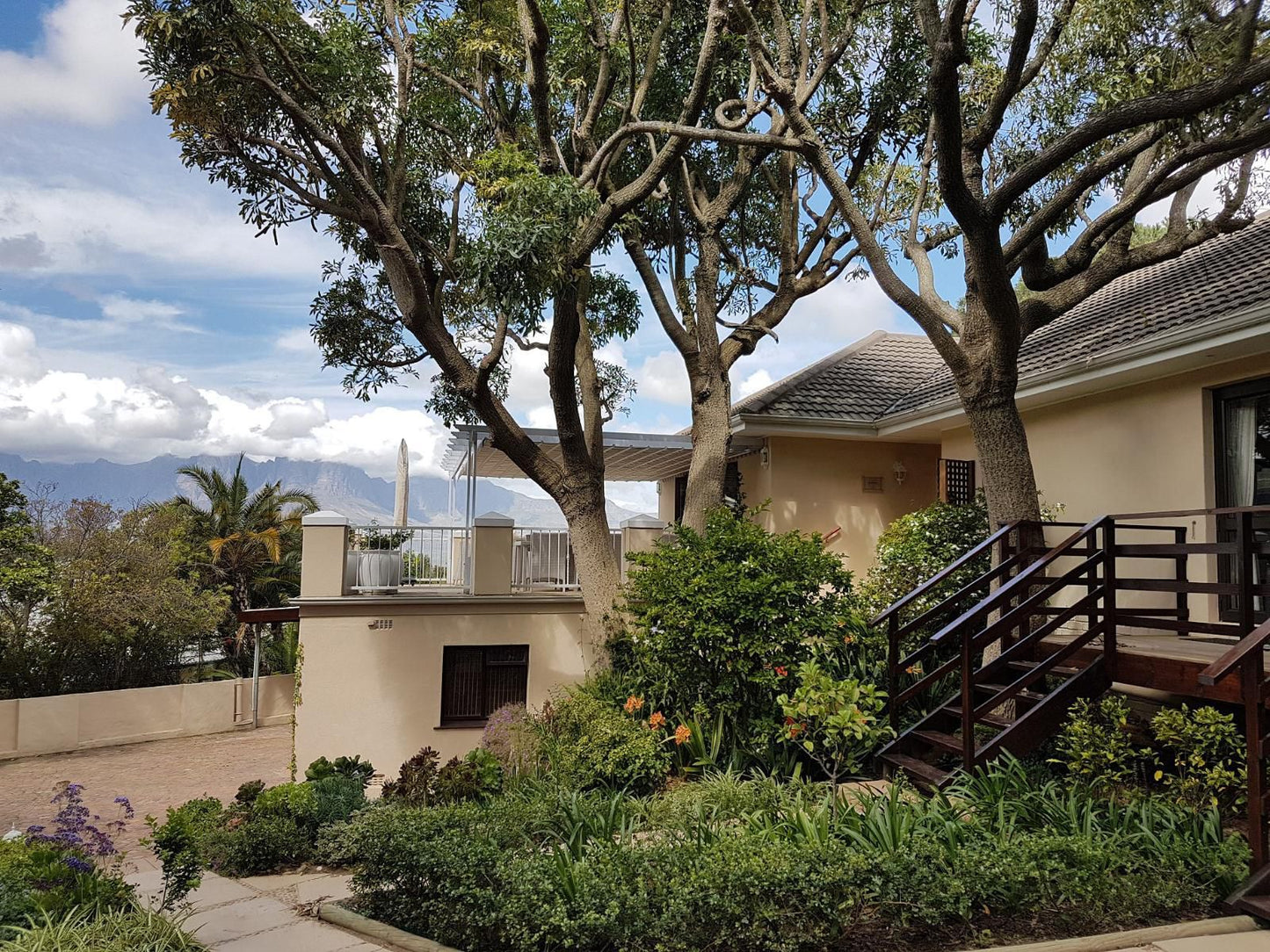 Somerzicht Guest House La Concorde Somerset West Western Cape South Africa House, Building, Architecture, Palm Tree, Plant, Nature, Wood, Garden